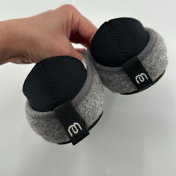 Mahabis Classic Wool Lined Gray Indoor/Outdoor Slipper - Picture 5 of 7